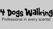 4 Dogs Walking