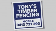 A Tony's Timber, Fencing & Landscaping